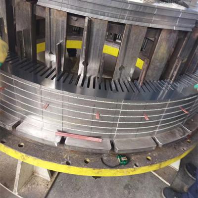 Manufacturing of stator iron core for large motors